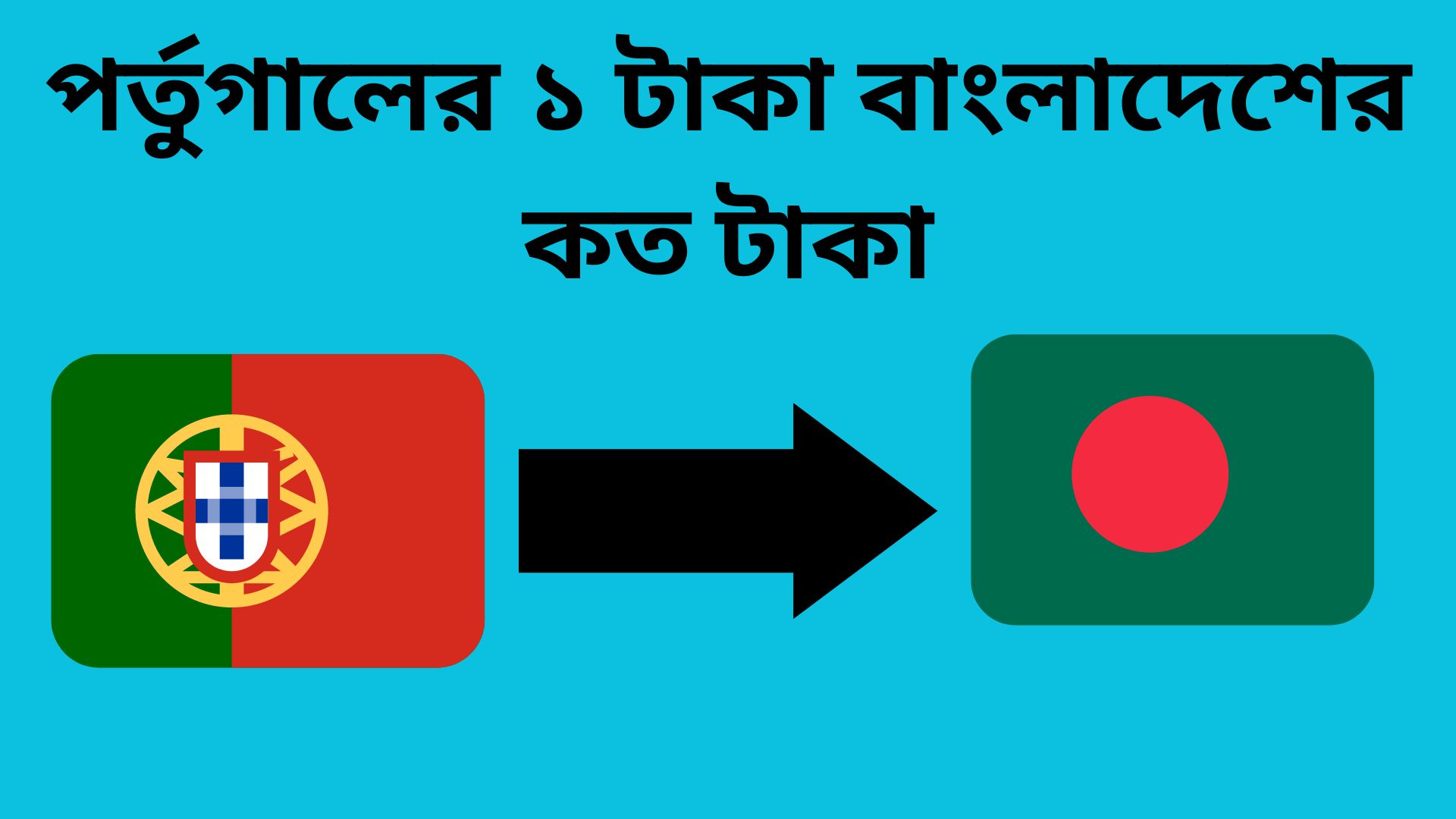 পর্তুগালের ১ টাকা বাংলাদেশের কত টাকা